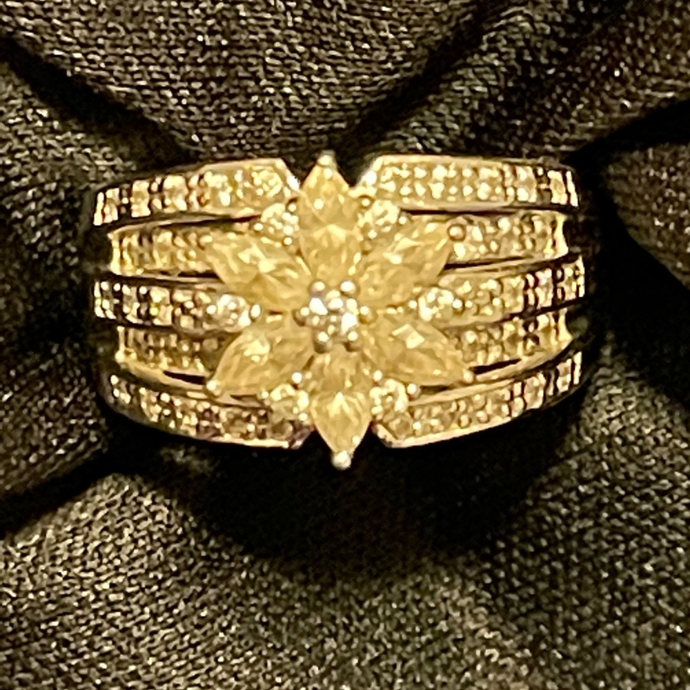 .925 Silver Setting with white diamonds